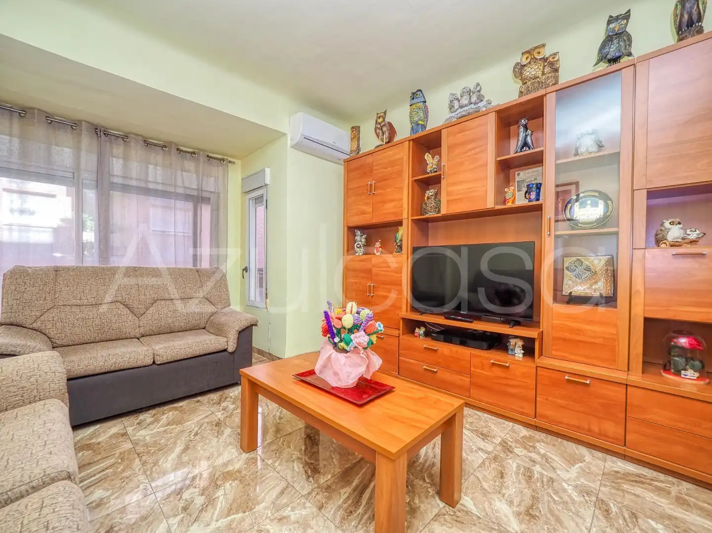 Sala de estar de Piso en venta en Alicante / Alacant con Aire acondicionado