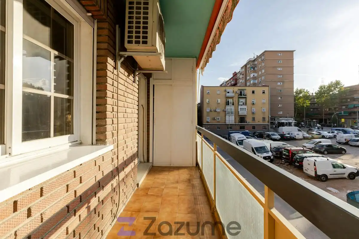 Balcony of Flat for rent in Carabanchel