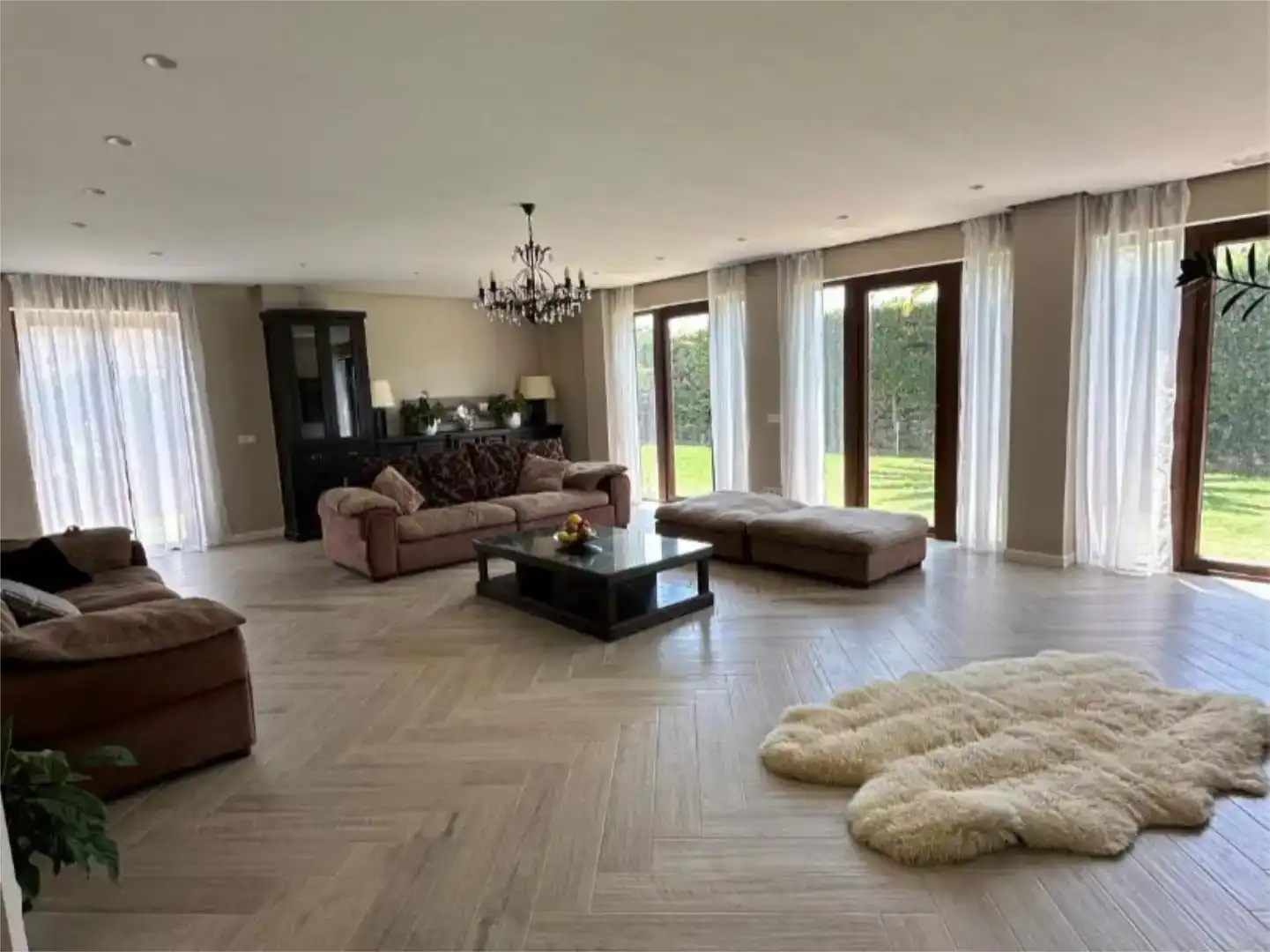 Sala d'estar de Finca rústica en venda en Finestrat amb Aire condicionat, Piscina i Balcó