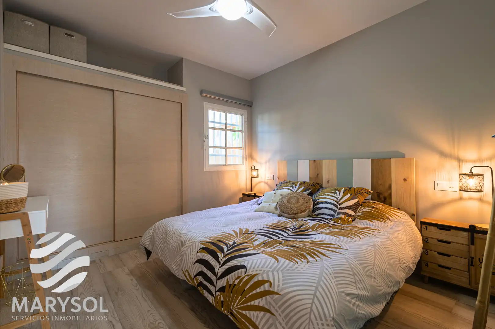 Dormitori de Apartament de lloguer en San Bartolomé de Tirajana amb Terrassa, Moblat i Forn