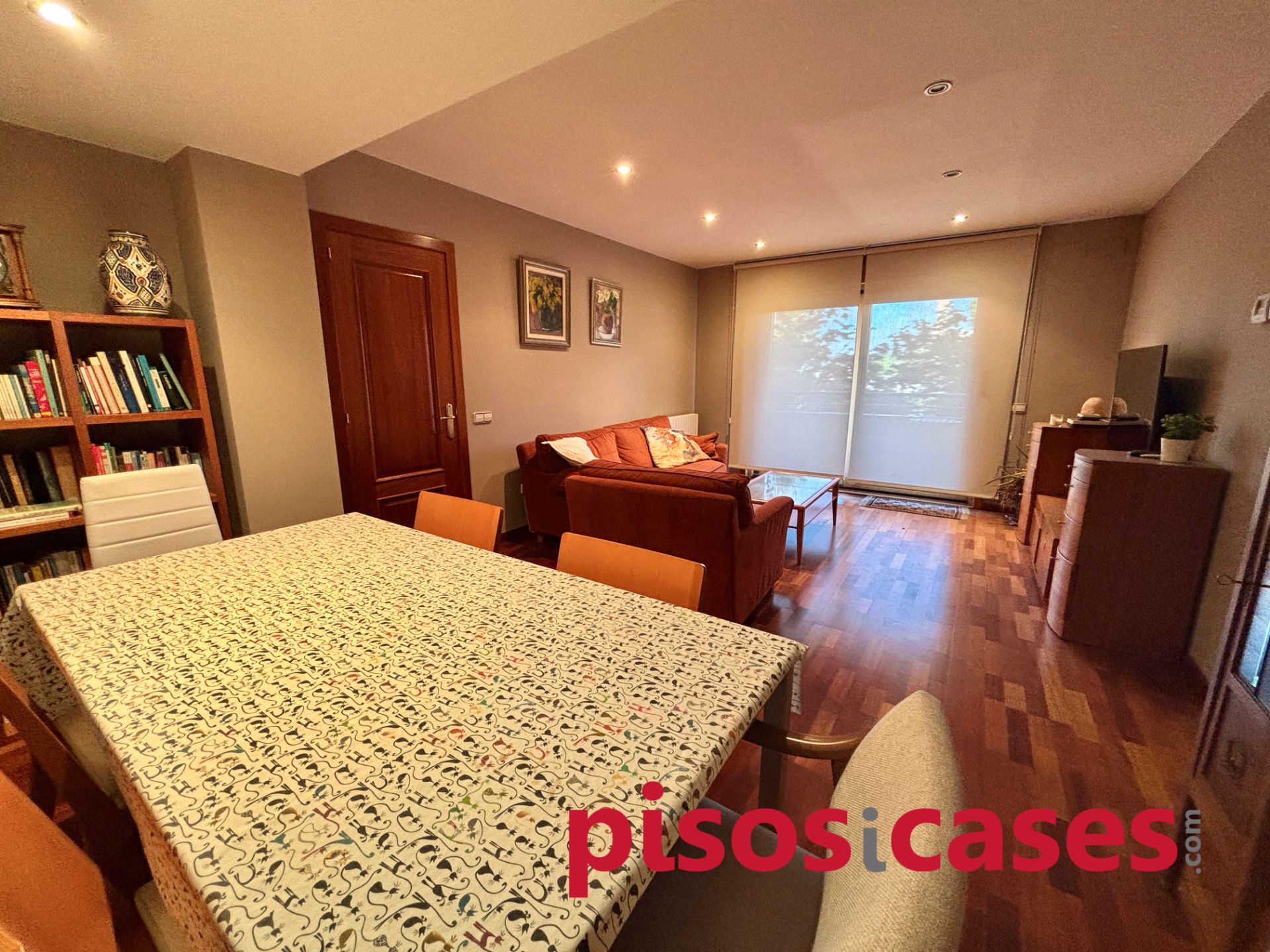 Sala de estar de Piso de alquiler en Vic con Aire acondicionado, Calefacción y Amueblado