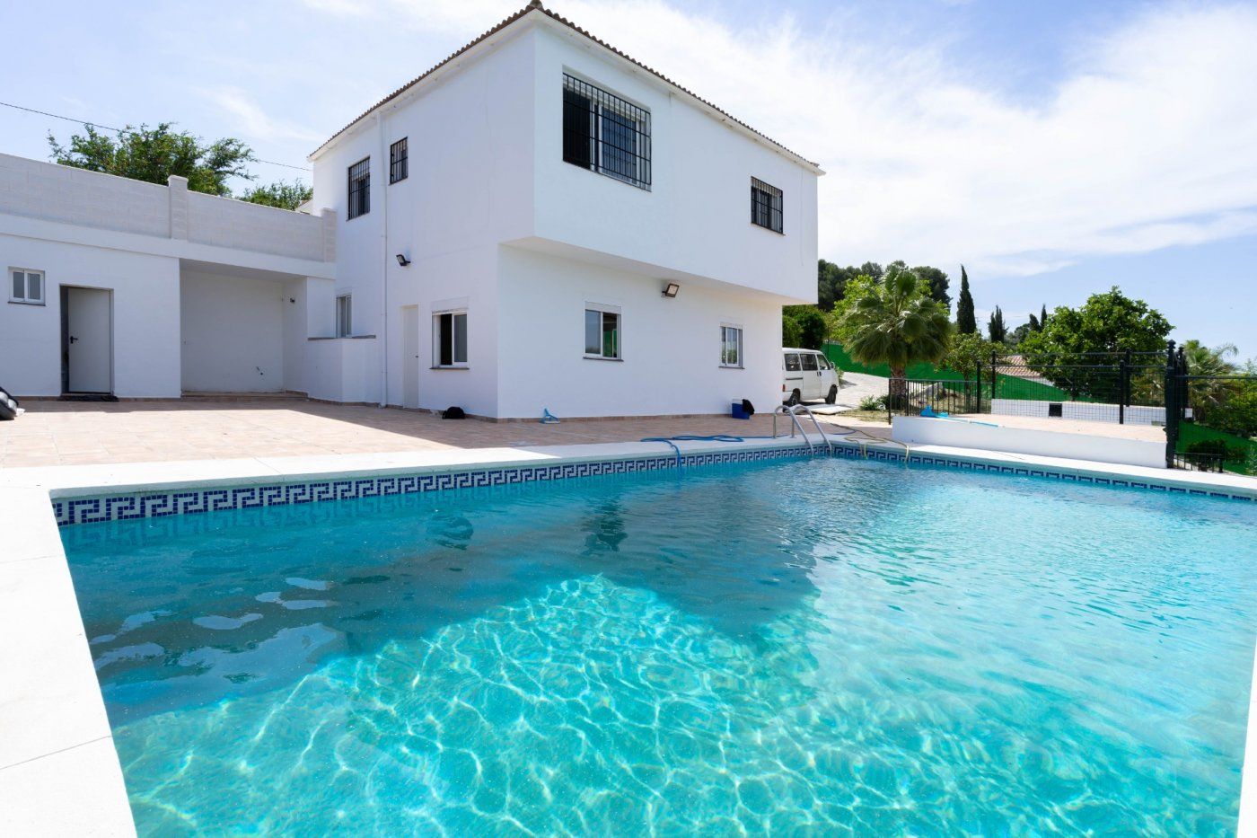 Swimming pool of House or chalet to rent in Alhaurín El Grande  with Air Conditioner, Heating and Private garden