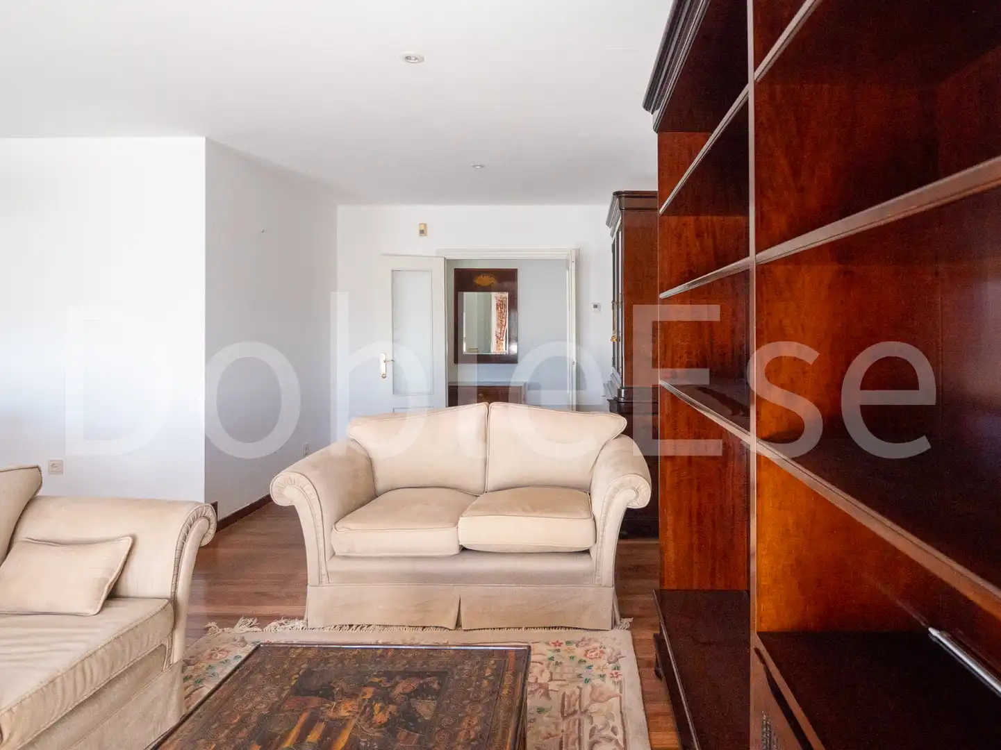 Sala de estar de Ático de alquiler en Gijón  con Calefacción, Jardín privado y Parquet