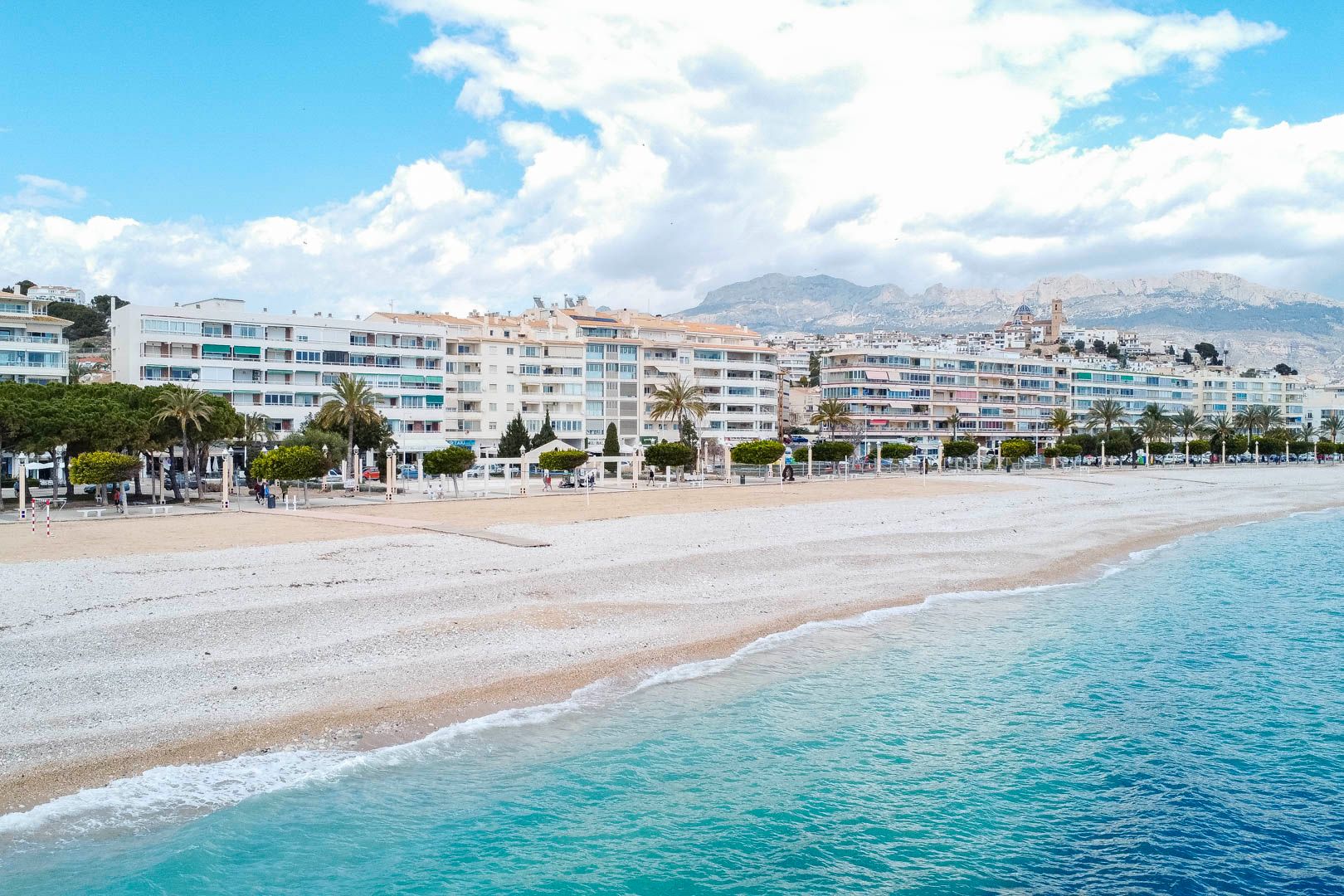 Exterior view of Flat for sale in Altea  with Heating and Swimming Pool