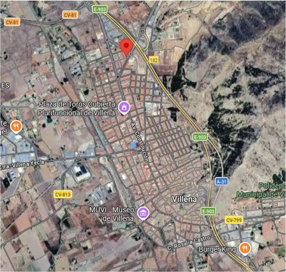 Exterior view of Flat for sale in Villena  with Storage room