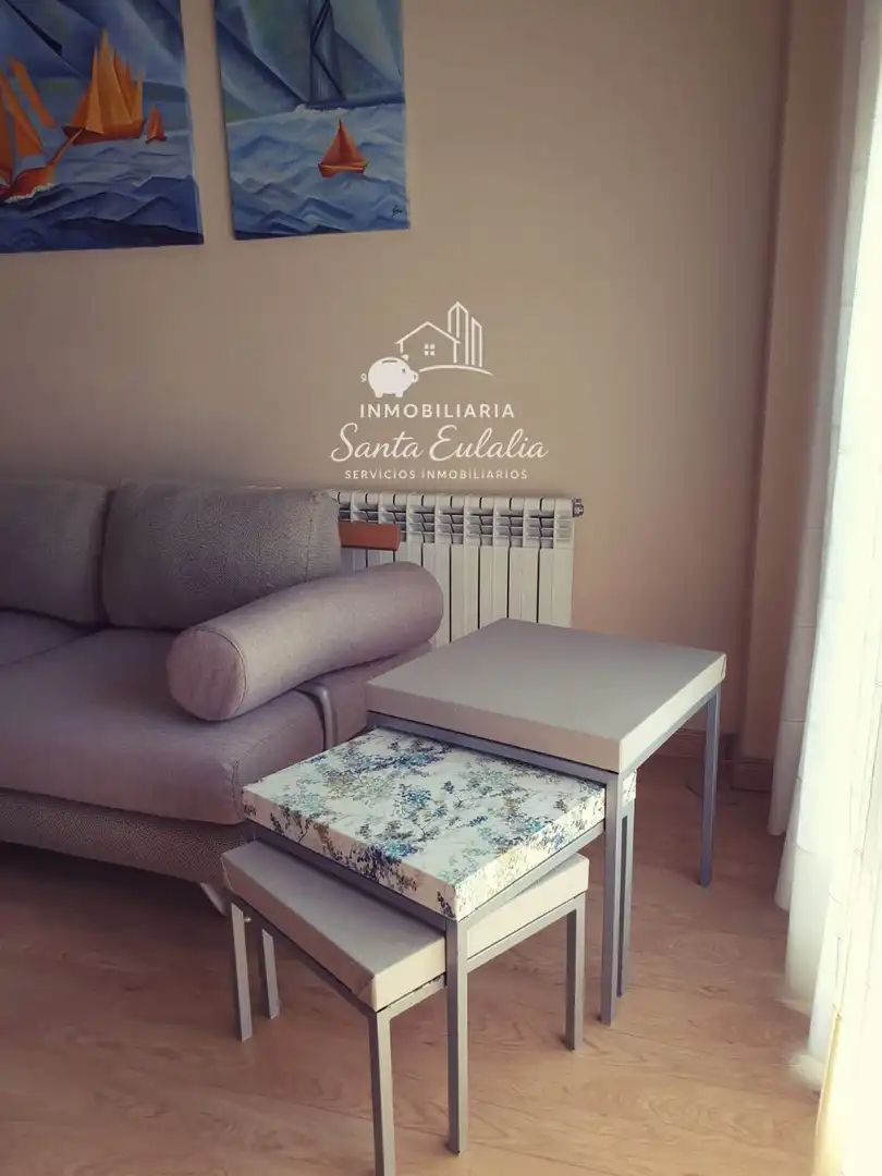 Sala de estar de Piso de alquiler en Mérida con Calefacción, Terraza y Amueblado