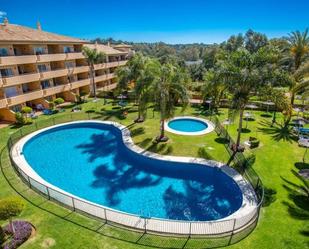 Swimming pool of Flat for sale in Marbella  with Air Conditioner, Terrace and Swimming Pool