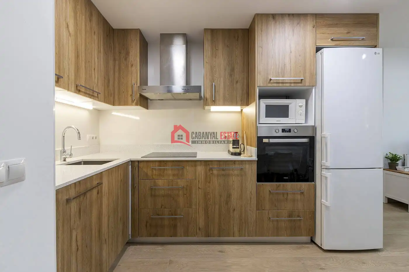 Cocina de Apartamento en venta en Valencia con Aire acondicionado y Amueblado