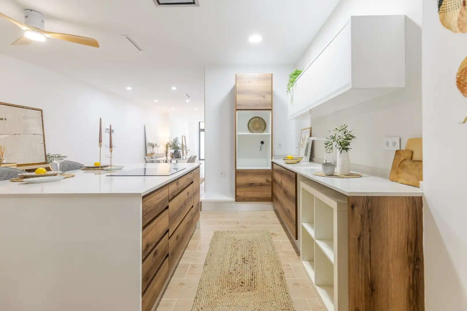 Cocina de Planta baja en venta en Bonrepòs i Mirambell con Aire acondicionado