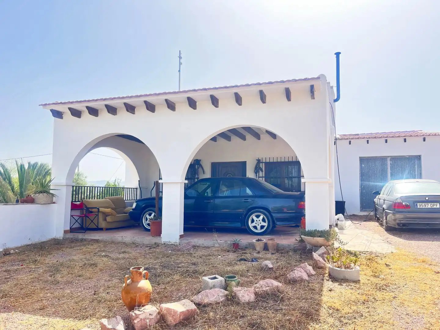 Vista exterior de Finca rústica en venta en Novelda con Aire acondicionado, Calefacción y Jardín privado