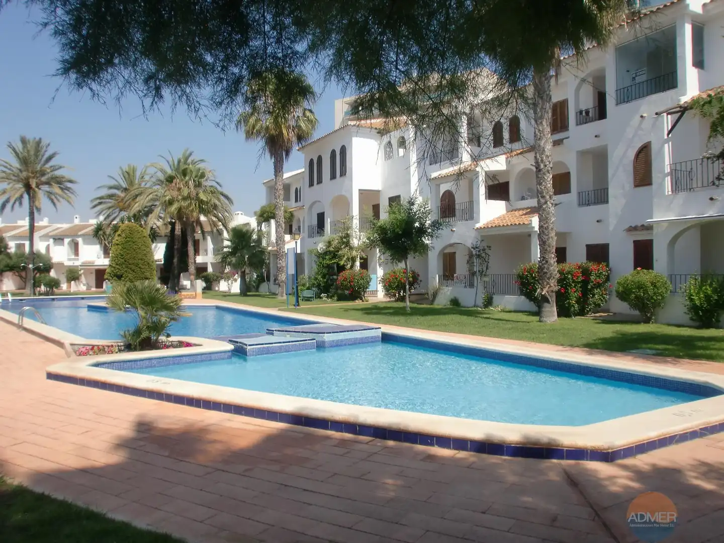 Swimming pool of Duplexes for sale in La Manga del Mar Menor  with Terrace, Furnished and Community pool