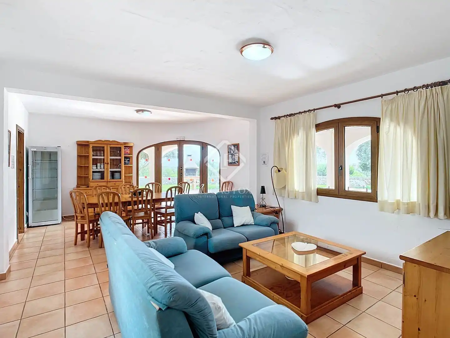 Wohnzimmer von Country house zum Verkauf in Ciutadella de Menorca mit Klimaanlage, Heizung und Privatgarten