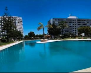 Swimming pool of Apartment to rent in Torremolinos  with Air Conditioner, Heating and Furnished
