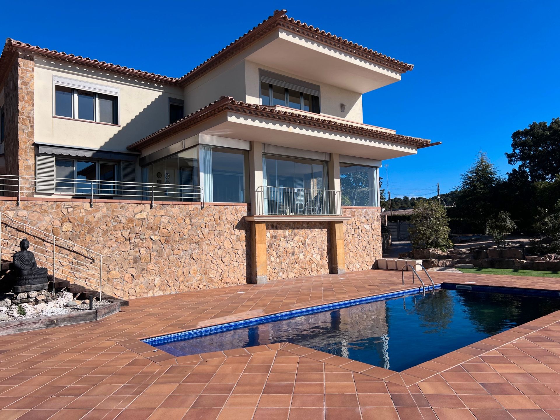 Swimming pool of House or chalet for sale in Tossa de Mar  with Heating, Private garden and Terrace