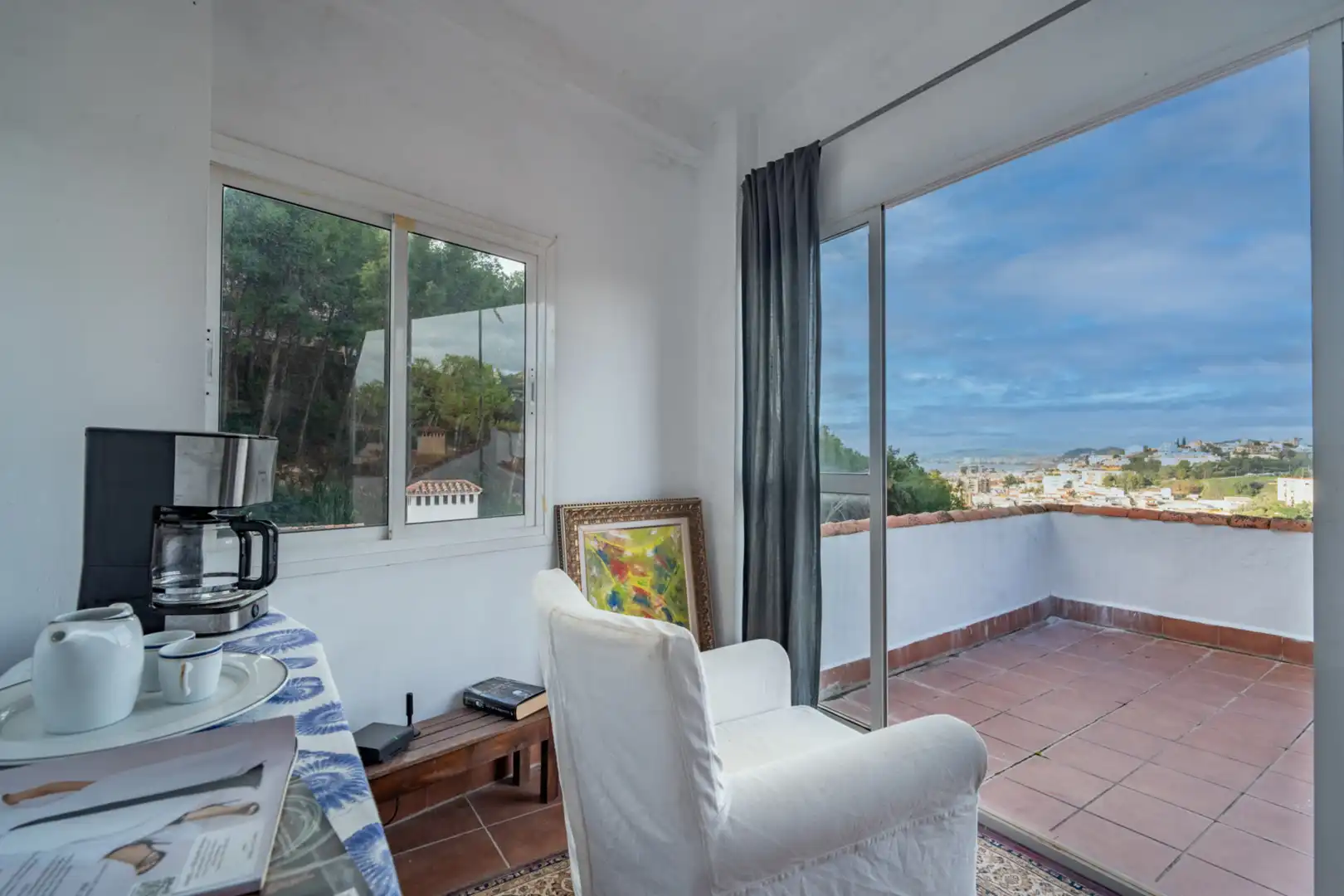 Bedroom of Houses for sale in Málaga  with Air Conditioner, Heating and Private garden