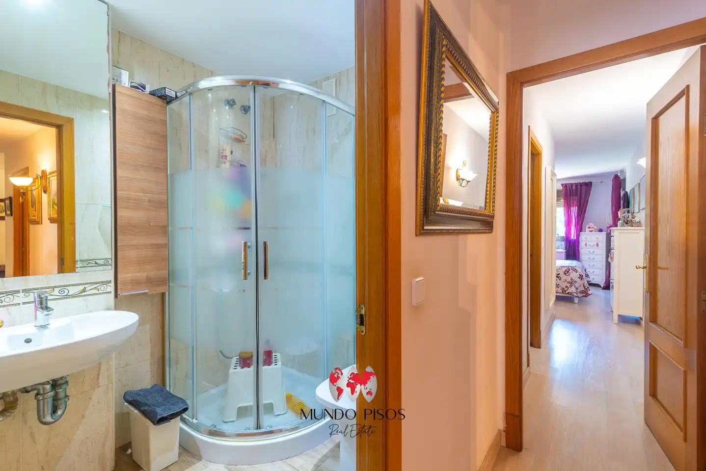 Bedroom of Flat for sale in  Palma de Mallorca  with Air Conditioner, Heating and Parquet flooring