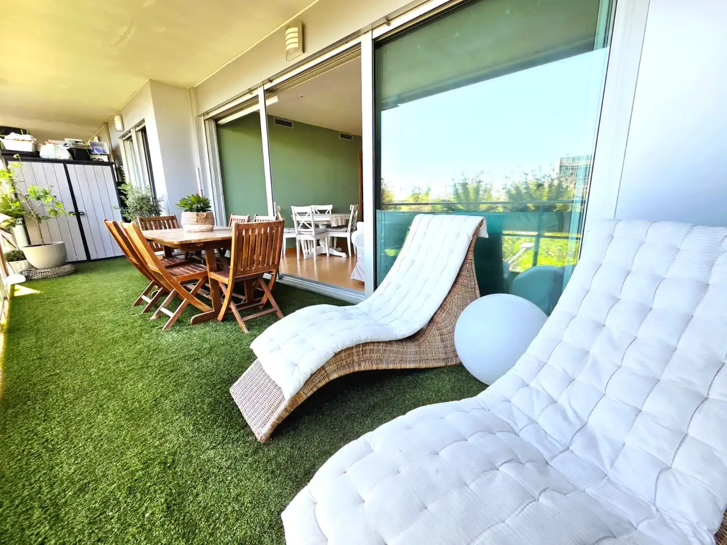 Terrassa de Pis en venda en Barcelona amb Aire condicionat, Calefacció i Jardí privat