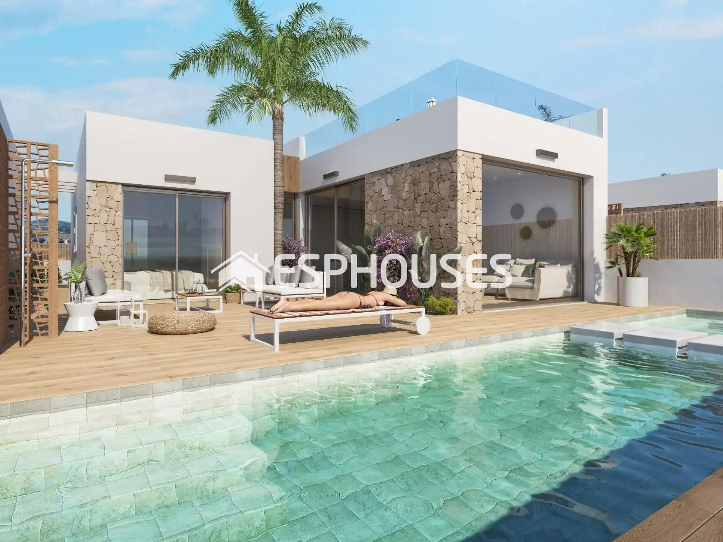 Casa con terrazza in vendita a Las Lomas de Rame - Bahía Bella