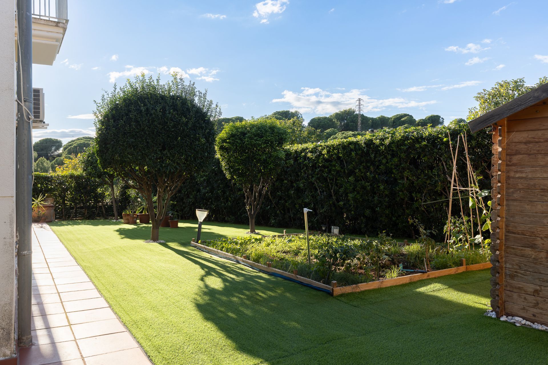Jardí de Casa o xalet en venda en Tiana amb Aire condicionat, Calefacció i Jardí privat
