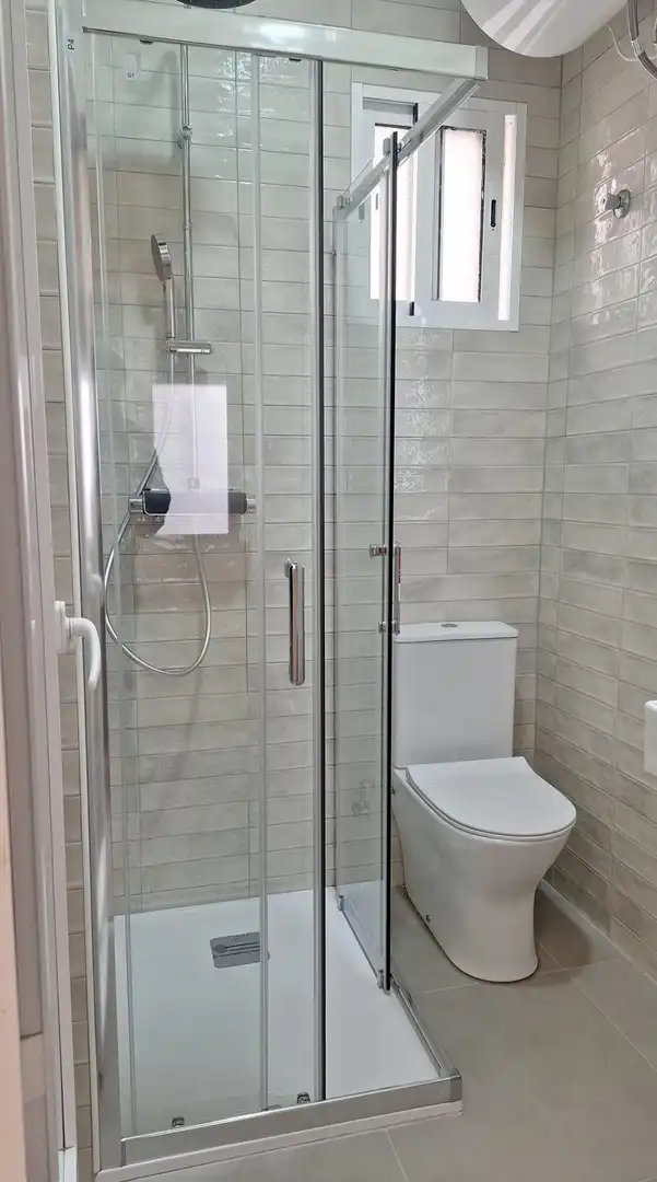 Bathroom of Flat for rent in Murcia  with Air Conditioner, Heating and Furnished