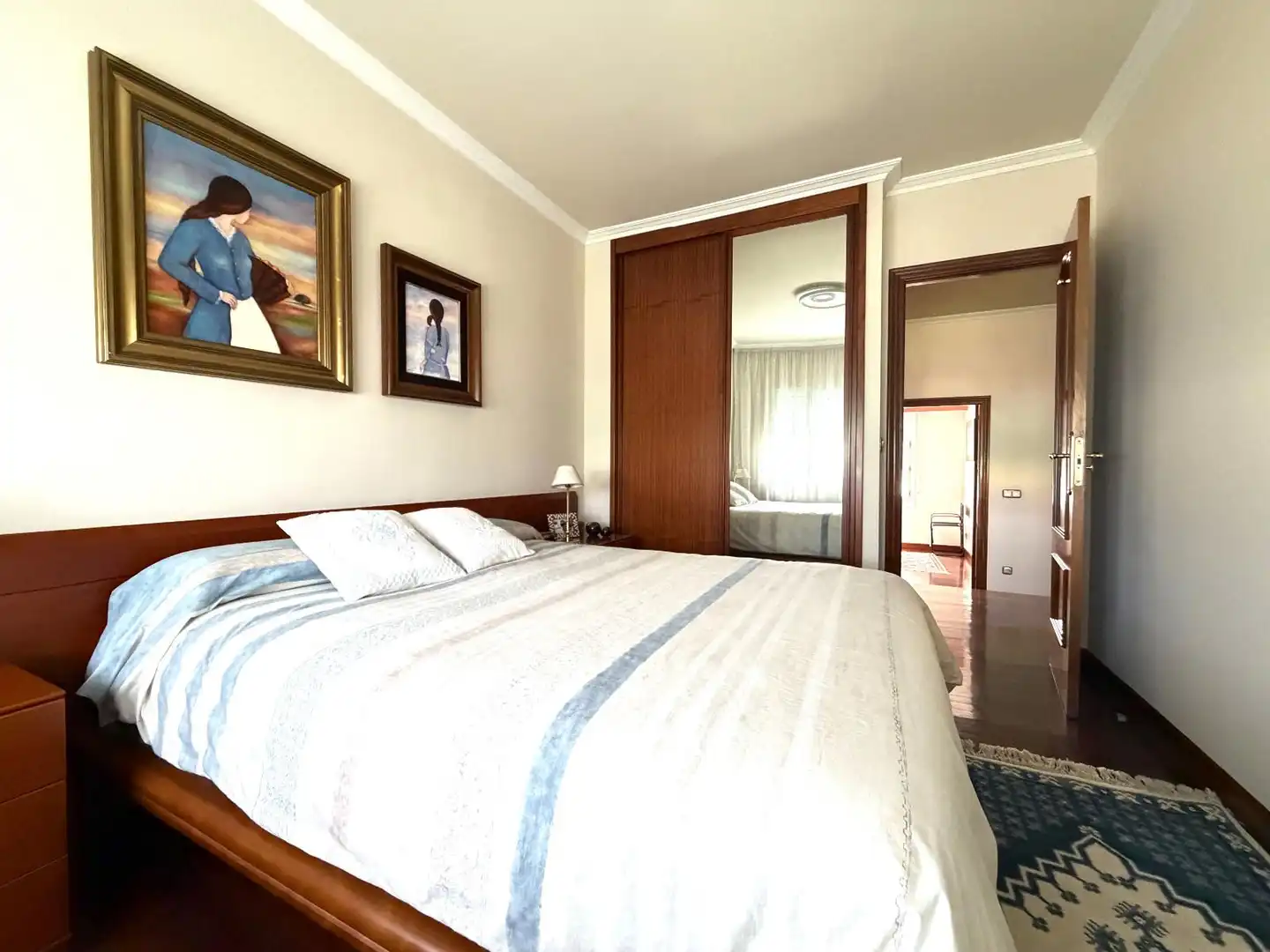 Habitación de Casa adosada en venta en Lasarte-Oria con Calefacción, Jardín privado y Parquet