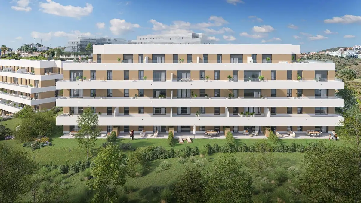 Vista exterior de Apartamento en venta en Mijas con Aire acondicionado, Terraza y Trastero