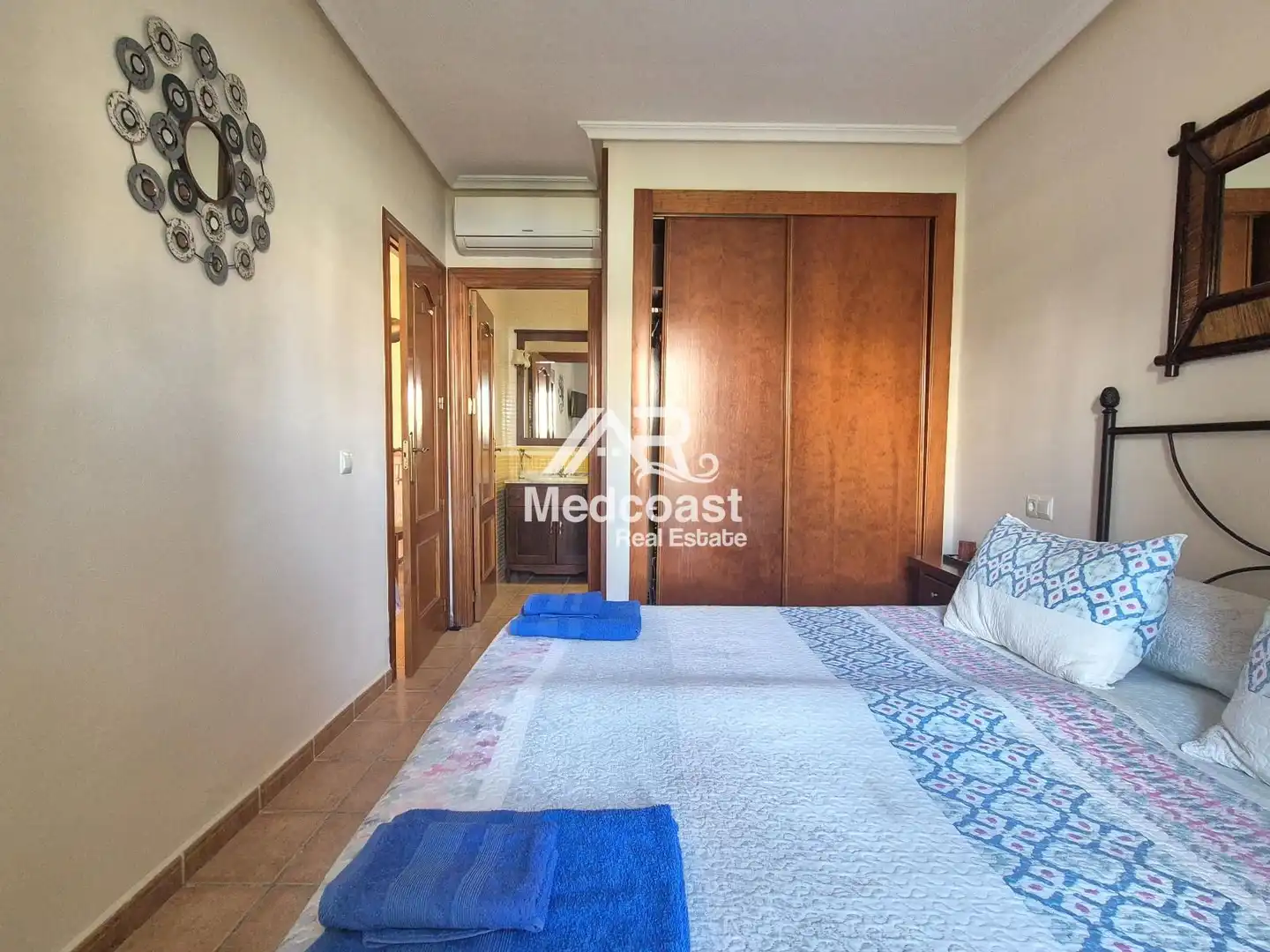 Schlafzimmer von Wohnung zum Verkauf in Vera mit Klimaanlage, Terrasse und Schwimmbad