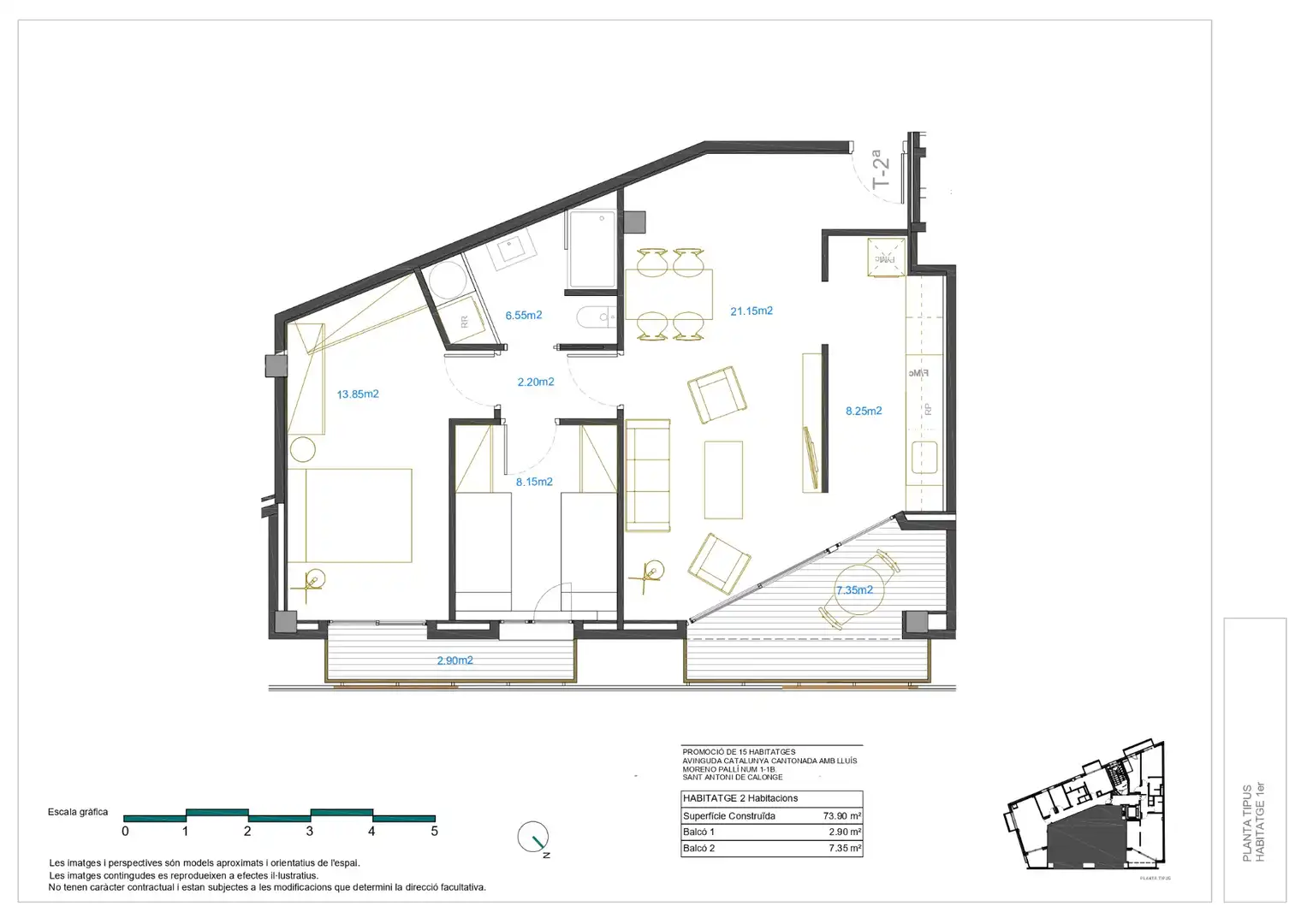 Piso con terraza en venta en Sant Antoni de Calonge, imagen 11