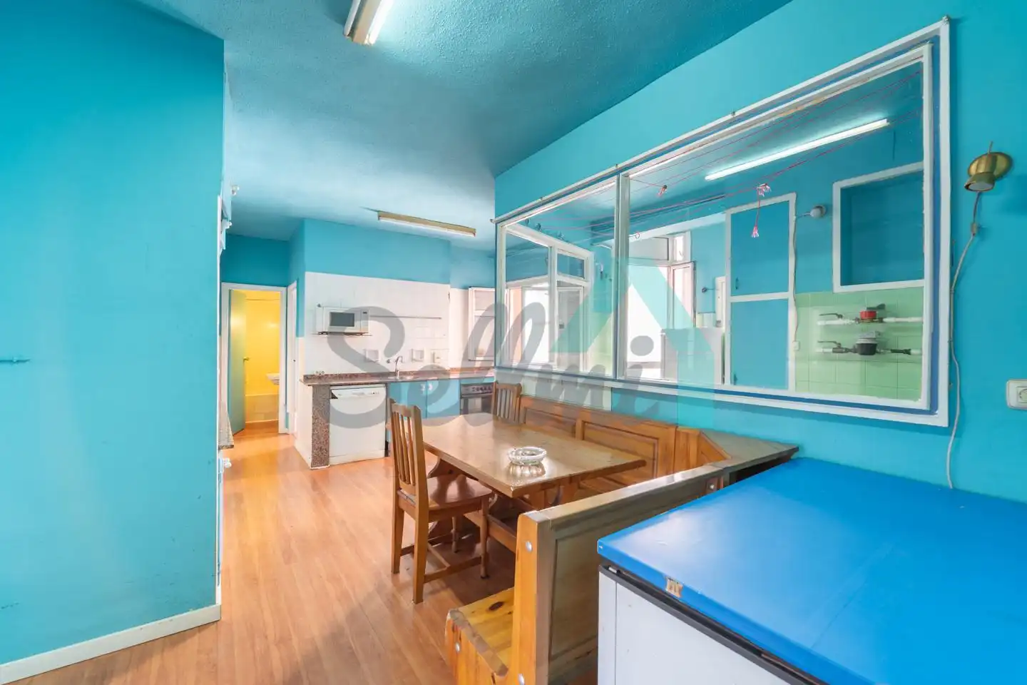 Cocina de Piso en venta en Oviedo  con Calefacción, Parquet y Terraza