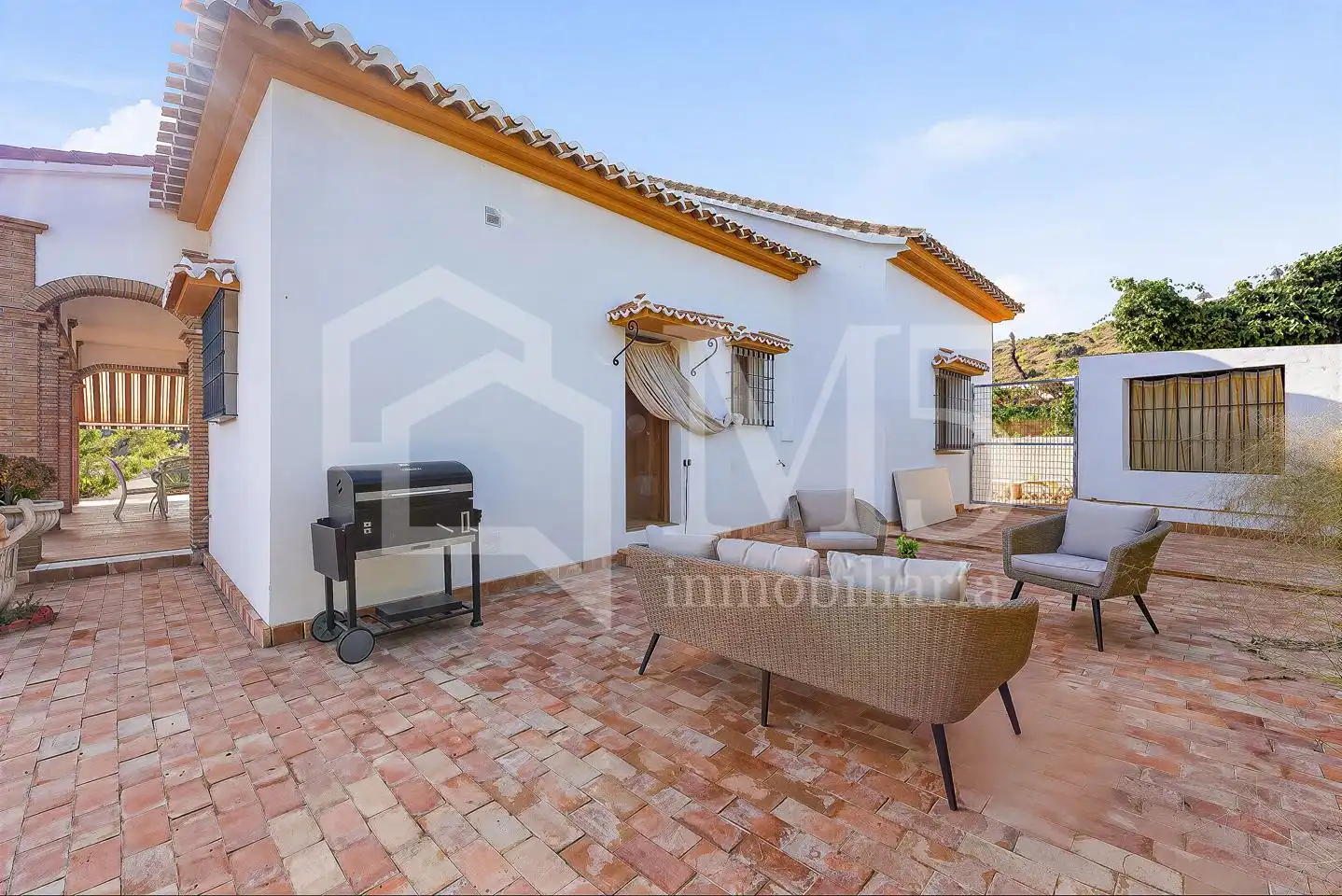 Terrasse von Country house zum Verkauf in Vélez-Málaga mit Klimaanlage, Privatgarten und Terrasse