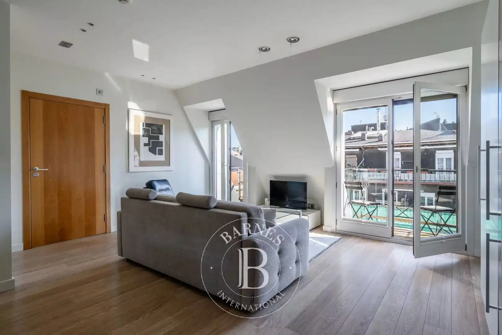 Sala de estar de Piso en venta en Donostia - San Sebastián  con Aire acondicionado, Calefacción y Trastero