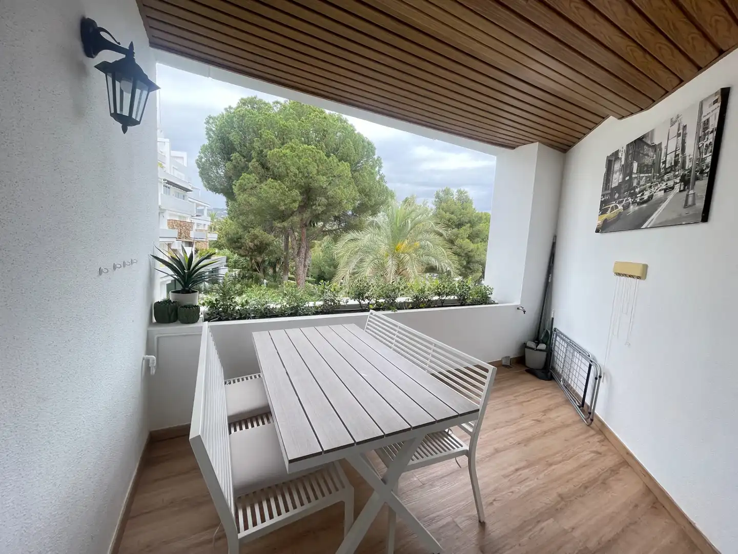 Terrassa de Apartament de lloguer en Marbella amb Aire condicionat, Terrassa i Moblat