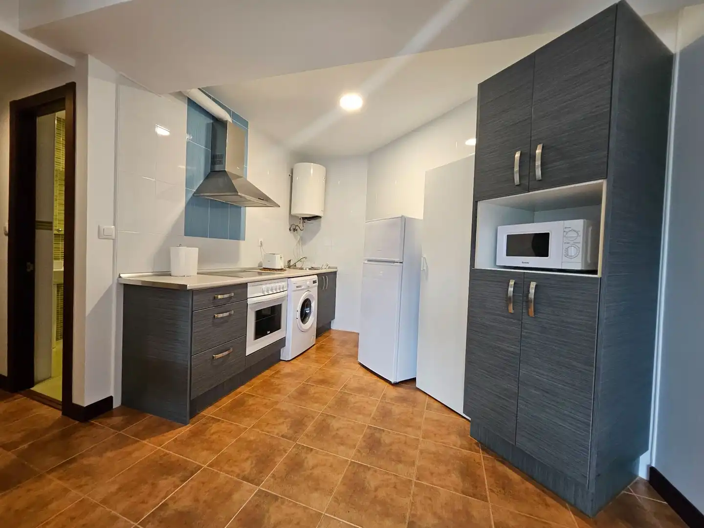 Cocina de Piso en venta en Alfoz de Lloredo con Aire acondicionado