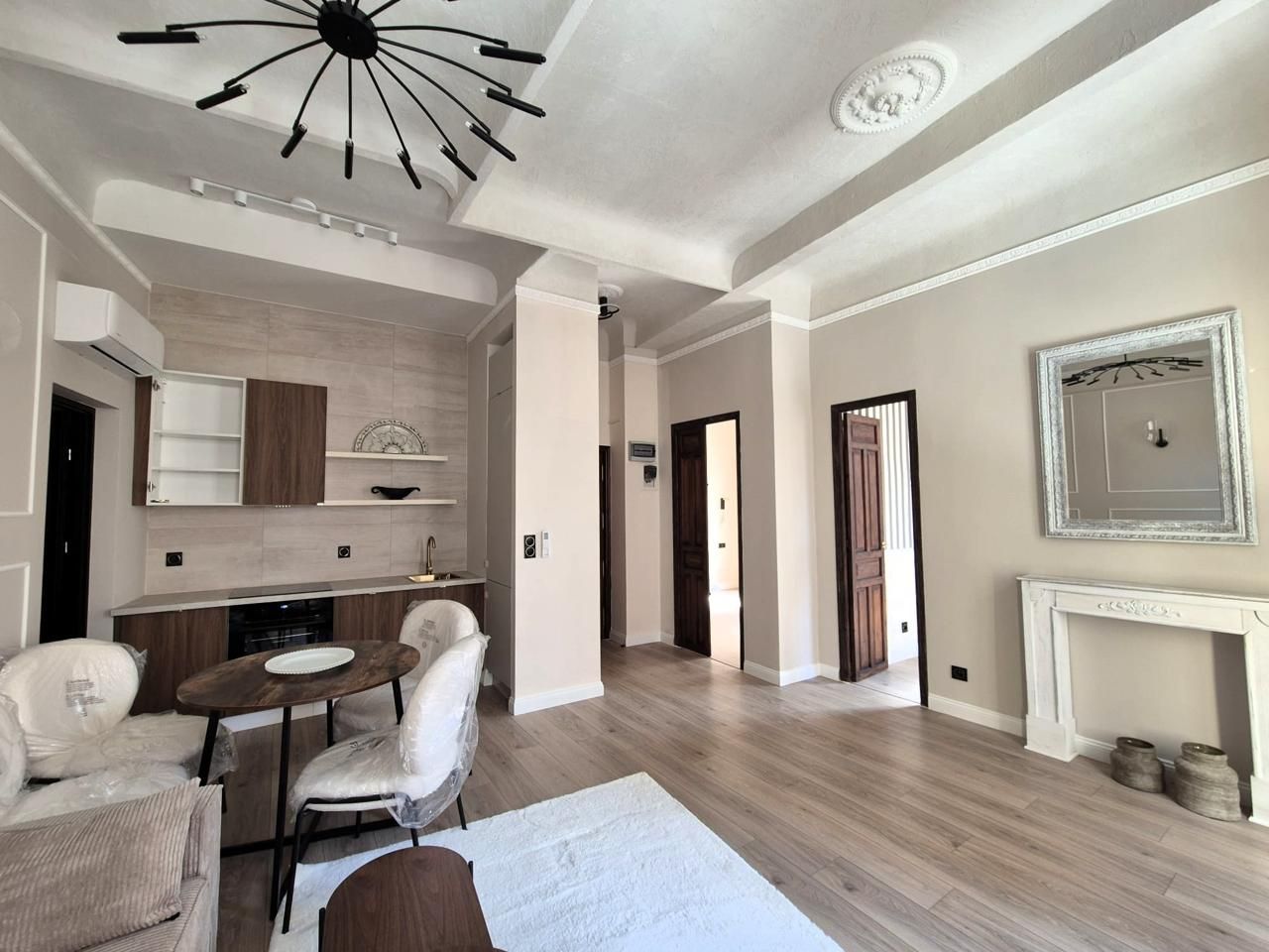 Living room of Flat for sale in Alicante / Alacant  with Air Conditioner and Furnished