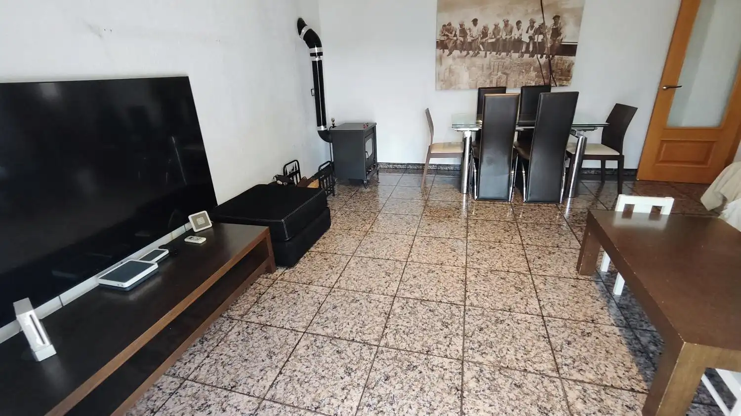 Sala de estar de Casa adosada en venta en Rubí con Trastero