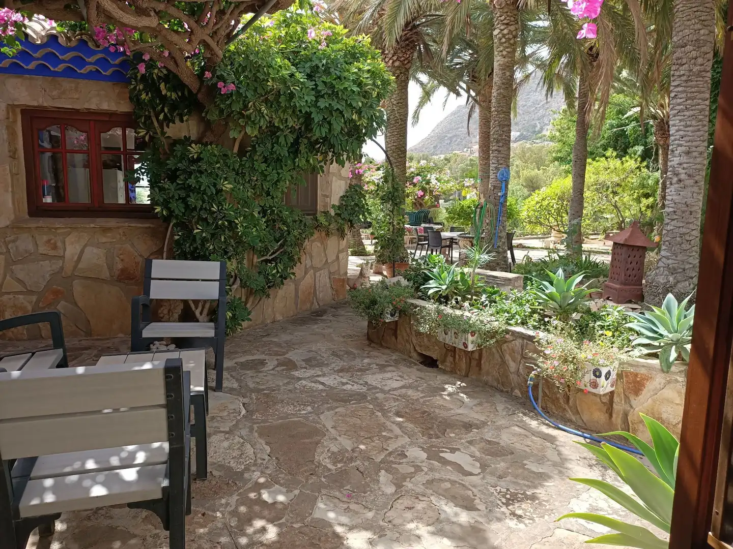 Jardí de Casa o xalet en venda en Calpe / Calp amb Aire condicionat, Jardí privat i Piscina