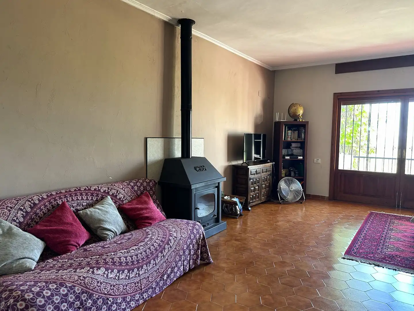 Sala de estar de Casa o chalet en venta en Agullent con Calefacción, Trastero y Amueblado