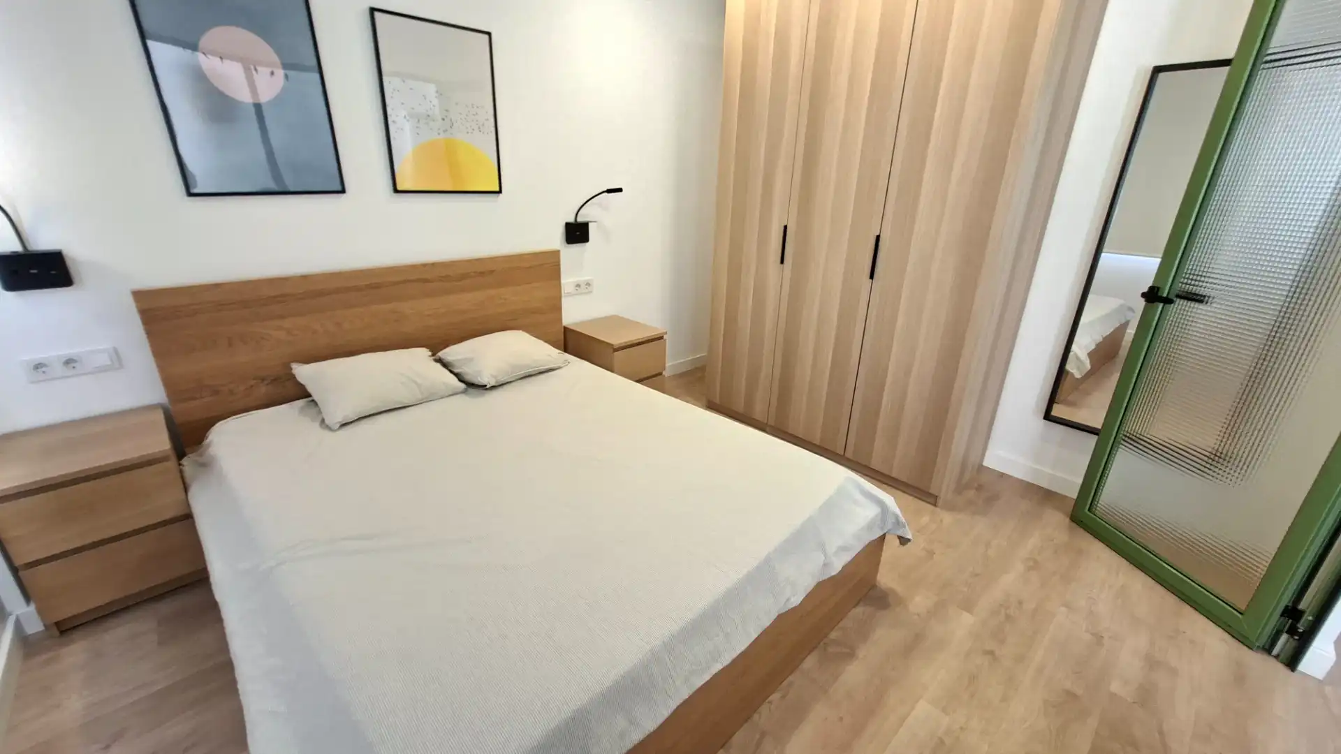 Habitación de Apartamento de alquiler en San Vicente del Raspeig / Sant Vicent del Raspeig con Aire acondicionado y Amueblado