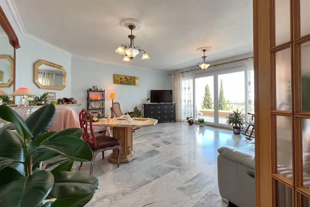 Sala d'estar de Casa o xalet en venda en Mijas amb Aire condicionat, Calefacció i Terrassa