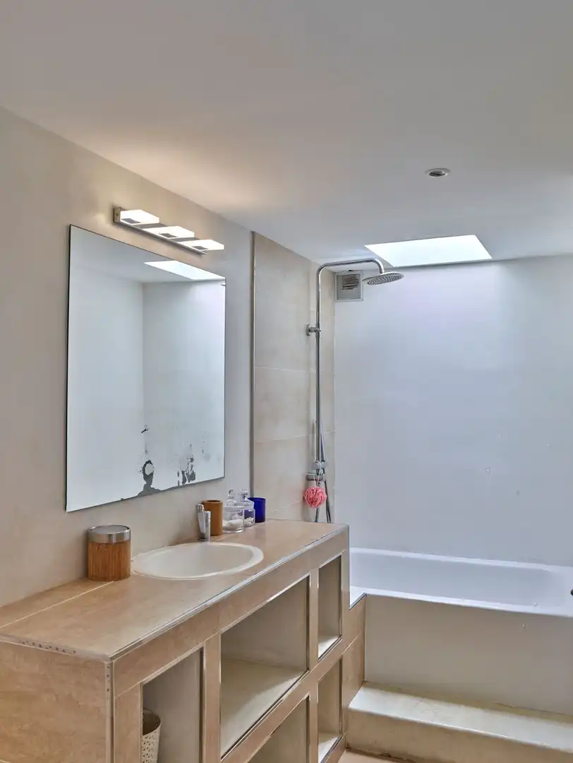 Baño de Casa o chalet en venta en Sant Josep de sa Talaia con Aire acondicionado, Calefacción y Jardín privado