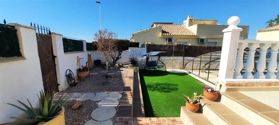Jardí de Casa o xalet en venda en Mazarrón amb Aire condicionat, Calefacció i Jardí privat