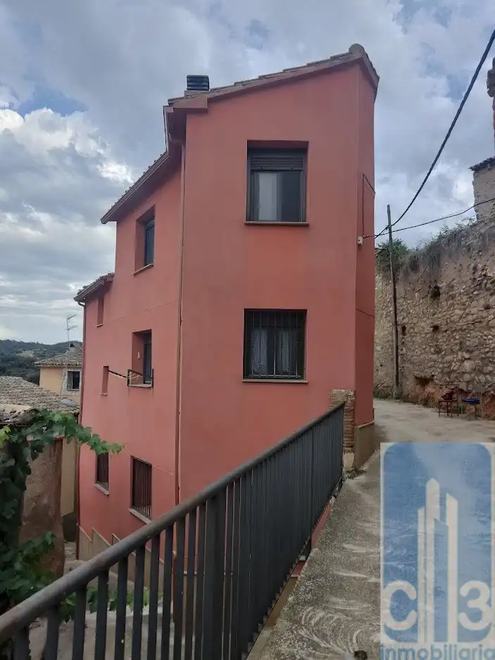 Exterior view of Country homes for sale in Peralta de Calasanz  with Heating, Storage room and Furnished