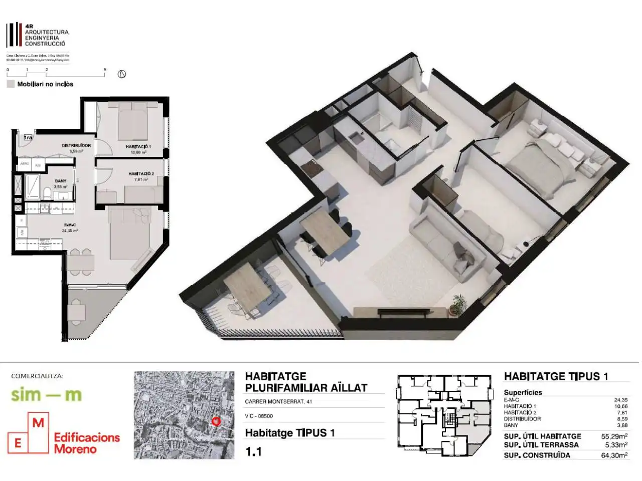 Piso con ascensor en venta en Calle Montserrat 41, imagen 12