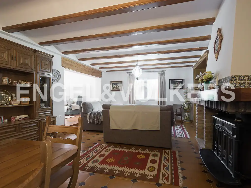 Living room of Houses for sale in Náquera  with Air Conditioner, Heating and Private garden