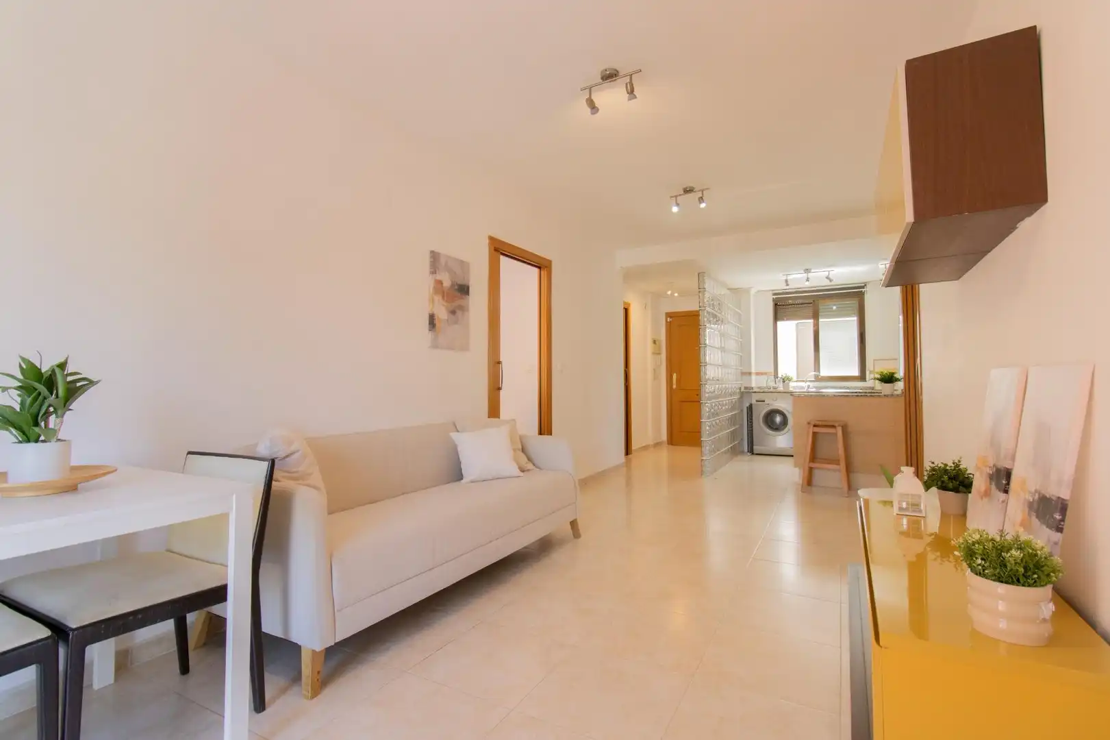Sala de estar de Apartamento en venta en Estivella con Amueblado y Balcón