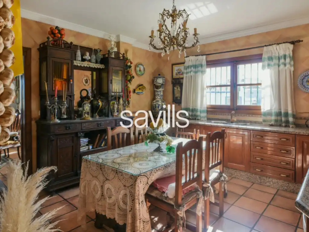 Dining room of Houses for sale in Rincón de la Victoria