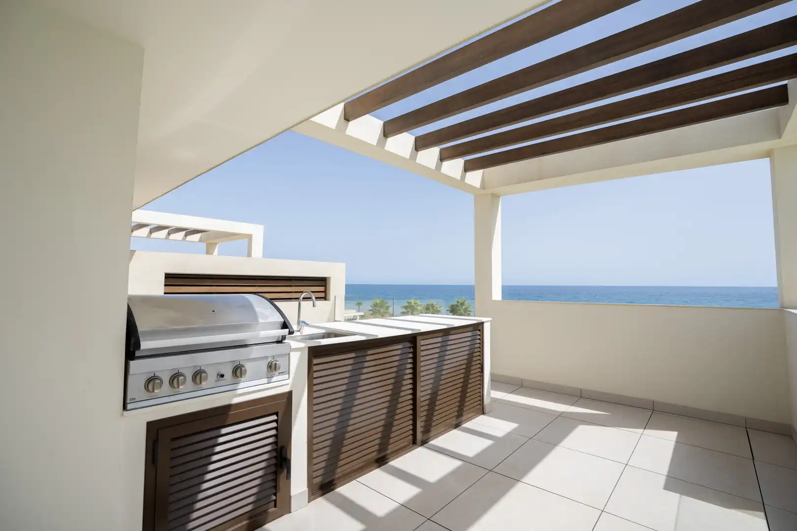 Terraza de Ático de alquiler en Estepona con Aire acondicionado, Calefacción y Terraza
