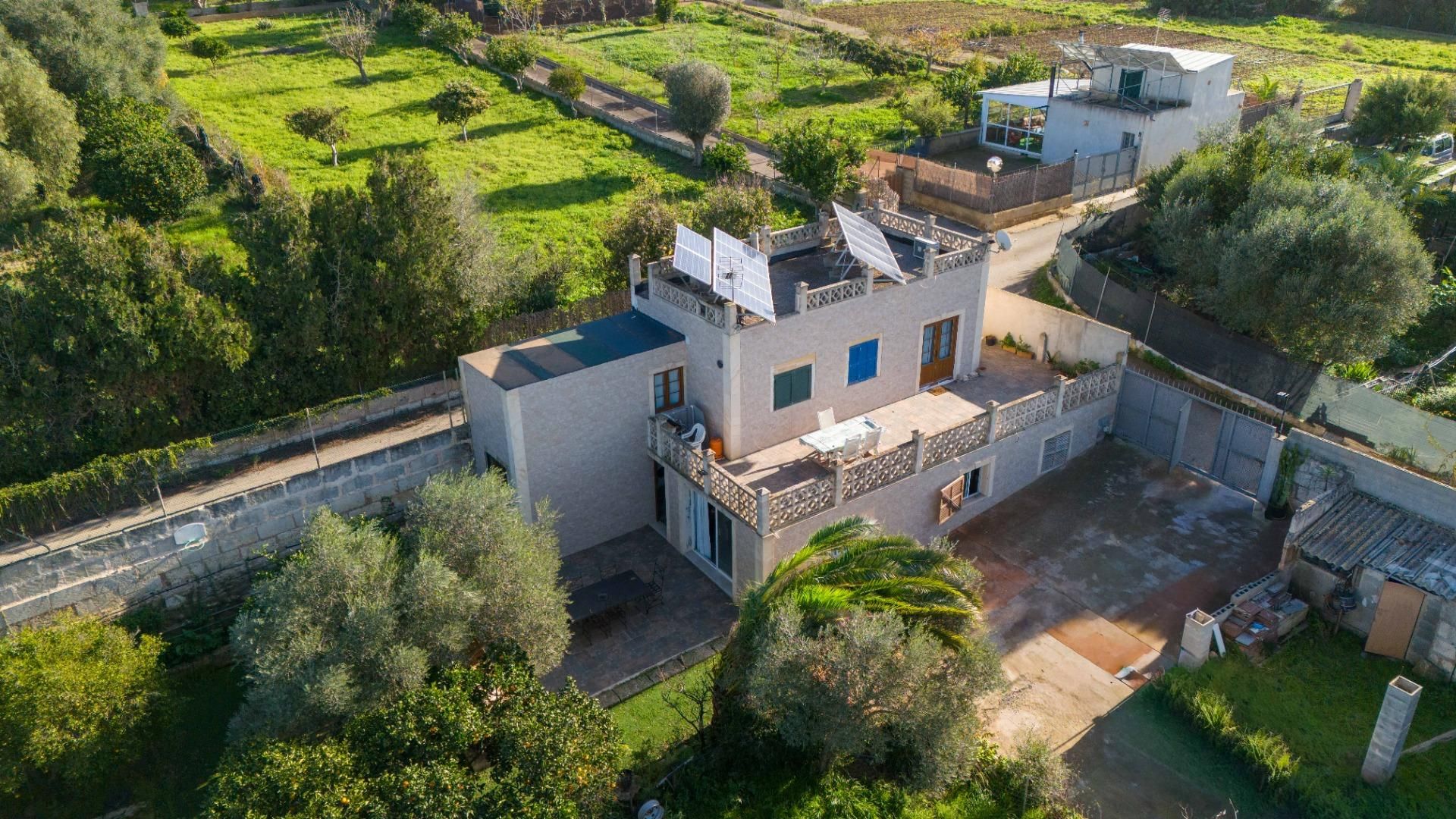 Exterior view of Country house for sale in Manacor  with Air Conditioner, Private garden and Terrace