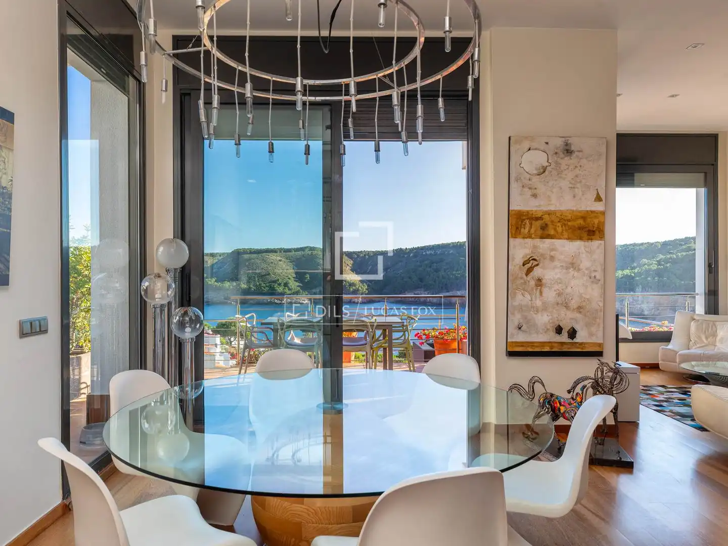 Comedor de Casa o chalet en venta en L'Escala con Aire acondicionado, Calefacción y Jardín privado