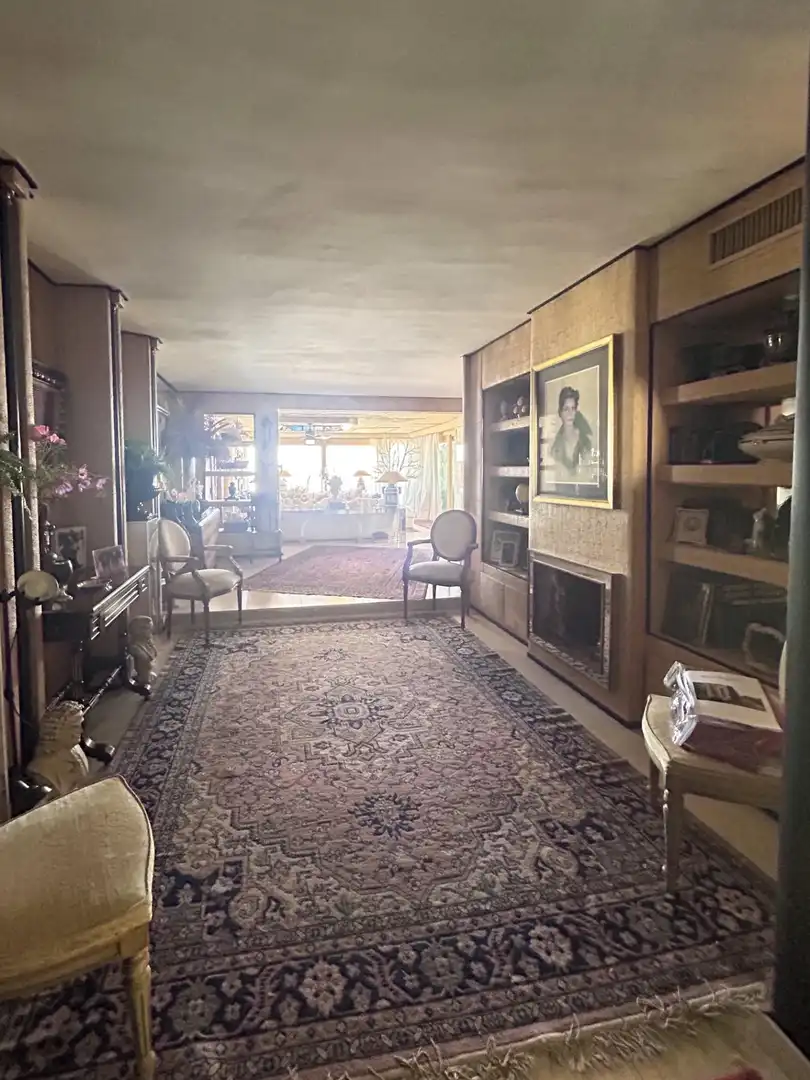 Sala de estar de Ático de alquiler en  Palma de Mallorca con Aire acondicionado, Calefacción y Terraza